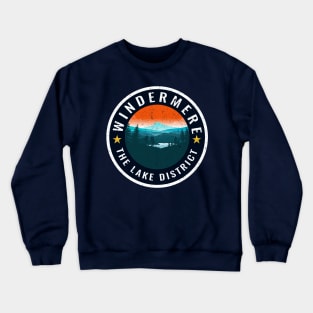 Windermere - The Lake District, Cumbria Crewneck Sweatshirt